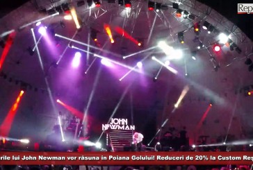 Hiturile lui John Newman vor răsuna în Poiana Golului! Reduceri de 20% pentru abonamente la Custom Reșița!