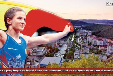 Reșița se pregătește de lupte! Alina Vuc, cea mai titrată luptătoare a României, primește titlul de cetățean de onoare al municipiului!