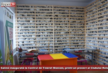 Salină inaugurată la Centrul de Tineret Moniom, printr-un proiect al Clubului Rotary