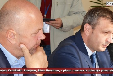 Președintele Consiliului Județean, Silviu Hurduzeu, a plecat urechea la doleanța primarului Popa!
