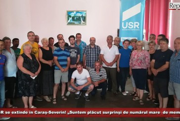 Uniunea Salvați România se extinde în Caraș-Severin! „Suntem plăcut surprinși de numărul mare  de membri”