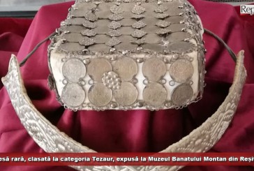 Piesă rară, clasată la categoria Tezaur, expusă la Muzeul Banatului Montan din Reșița