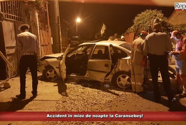 Accident în miez de noapte la Caransebeș!