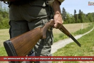 Un adolescent de 16 ani a fost împușcat de fratele său care era la vânătoare