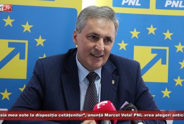 „Demisia mea este la dispoziția cetățenilor”, anunță senatorul Marcel Vela! PNL vrea alegeri anticipate!