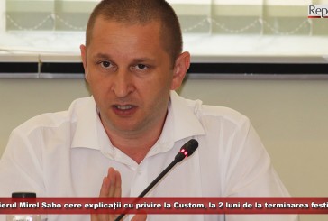 „Vreau totul scris negru pe alb”! Sabo cere explicații cu privire la Custom, la două luni de la terminarea festivalului!