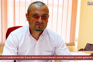 Schimbare la conducerea ISJ Caraș-Severin! Ionuț Gârtoi, numit inspector școlar general adjunct!