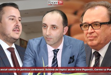 Se ascut săbiile în politica cărășeană. Schimb de replici acide între Popovici, Cornici și Purea