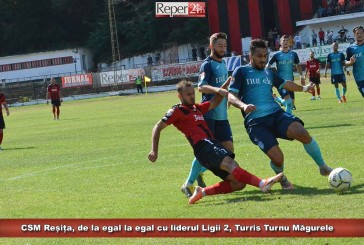 CSM Reșița, echipa care pune stop victoriilor pe bandă rulantă pentru Turris Turnu Măgurele!