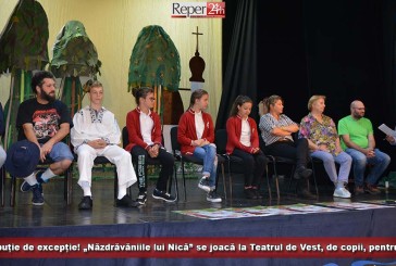 Distribuție de excepție! „Năzdrăvăniile lui Nică” se joacă la Teatrul de Vest, de copii, pentru copii!
