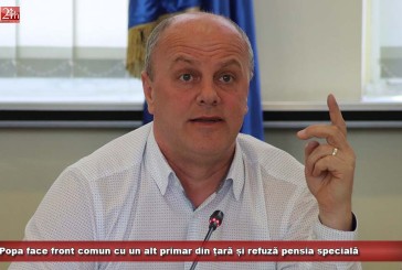 Popa face front comun cu un alt primar din țară și refuză pensia specială