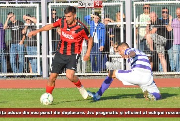 Reşiţa aduce din nou punct din deplasare. Joc pragmatic şi eficient al echipei rossonere