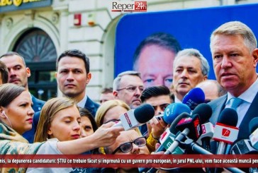 (E) Klaus Iohannis, la depunerea candidaturii: ȘTIU ce trebuie făcut și împreună cu un guvern pro european, în jurul PNL-ului, vom face această muncă pentru români!