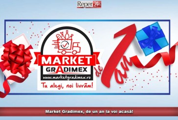 Market Gradimex, de un an la voi acasă!