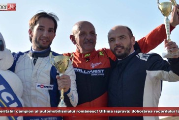 Lucien Hora, veritabil campion al automobilismului românesc! Ultima ispravă: doborârea recordului la Rânca!