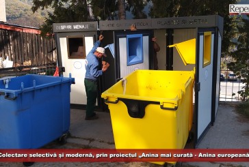 Colectare selectivă și modernă, prin proiectul „Anina mai curată – Anina europeană”