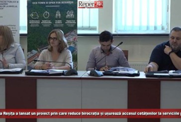 Primăria Reșița a lansat un proiect prin care reduce birocrația și ușurează accesul cetățenilor la serviciile publice
