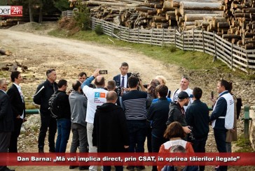 Dan Barna, candidatul Alianței USR PLUS la alegerile prezidențiale: „Mă voi implica direct, prin CSAT, în oprirea tăierilor ilegale”