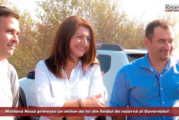 Torma primește un milion de lei din fondul de rezervă al Guvernului! „Veștile bune vin pentru Moldova Nouă”!