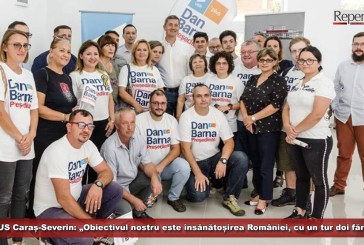 Liderii Alianței USR PLUS Caraș-Severin și-au exercitat astăzi dreptul de vot, la Reșița