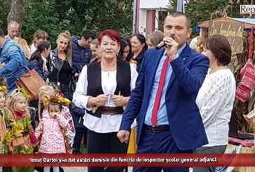 Ionuț Gârtoi și-a dat astăzi demisia din funcția de inspector școlar general adjunct