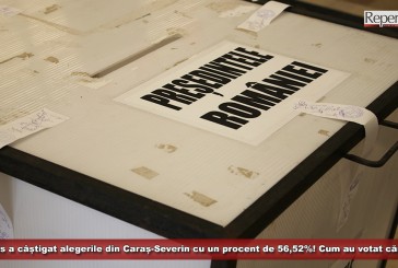 Iohannis a câștigat alegerile din Caraș-Severin cu un procent de 56,52%! Cum au votat cărășenii?