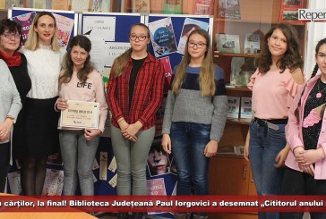 Bătălia cărților, la final! Biblioteca Județeană Paul Iorgovici a desemnat „Cititorul anului 2019”!