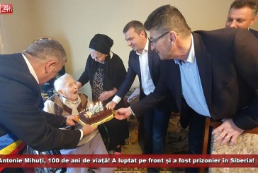 Antonie Mihuți, 100 de ani de viață! A luptat pe front și a fost prizonier în Siberia!