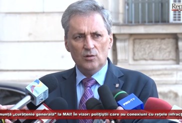 Ministrul Vela anunță „curățenie generală” la MAI! În vizor: poliţiştii care au conexiuni cu reţele infracţionale!