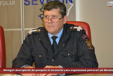 Nereguli descoperite de pompieri în localurile care organizează petreceri de Revelion