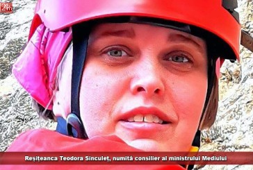 Reșițeanca Teodora Sinculeț, numită consilier al ministrului Mediului