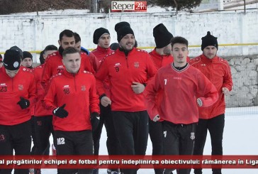 Start al pregătirilor echipei de fotbal pentru îndeplinirea obiectivului: rămânerea în Liga a II-a