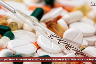 Gripa crește în intensitate și în Caraș-Severin. Patru noi cazuri internate în Reșița 