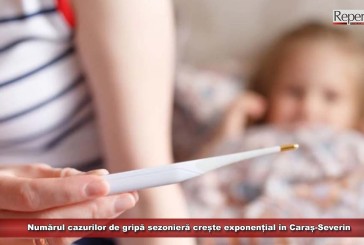 Numărul cazurilor de gripă sezonieră crește exponențial în Caraș-Severin