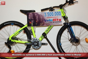 Bicicleta cu numărul 3.500.000 a fost asamblată astăzi la Reșița