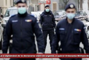 La o săptămână de la declararea stării de urgență, a apărut Ordonanța Militară Nr3