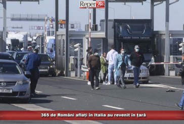 365 de Români aflați în Italia au revenit în țară