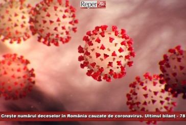 Crește numărul deceselor în România cauzate de coronavirus. Ultimul bilanț – 78