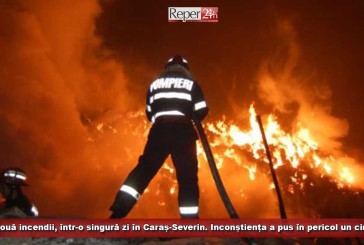 Nouă incendii, într-o singură zi în Caraș-Severin. Inconștiența a pus în pericol un cimitir