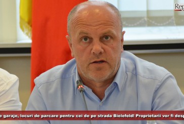 În loc de garaje, locuri de parcare pentru cei de pe strada Bielefeld, care devine pietonală! Proprietarii vor fi despăgubiți!