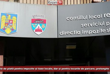 Termenele de plată pentru impozitele și taxele locale, dar și pentru locurile de parcare, prelungite la Reșița