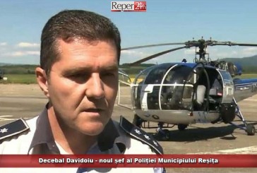 Decebal Davidoiu – noul șef al Poliției Municipiului Reșița