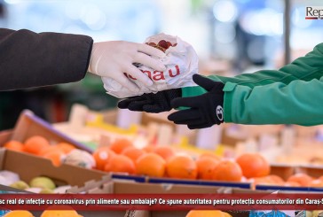 Există risc real de infecție cu coronavirus prin alimente sau ambalaje? Ce spune autoritatea pentru protecția consumatorilor din Caraș-Severin?