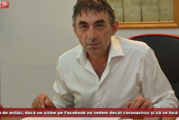 Mihai Bona: „În ziua de astăzi, dacă ne uităm pe Facebook, nu vedem decât coronavirus și că se fură lemne”