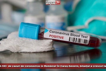 3.183  de cazuri de coronavirus în România! În Caraș-Severin, bilanțul a crescut la 17