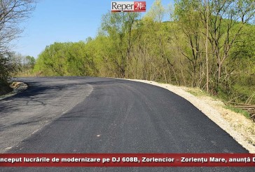 Au început lucrările de modernizare pe DJ 608B, Zorlencior – Zorlențu Mare, anunță DDJ Caraș-Severin!