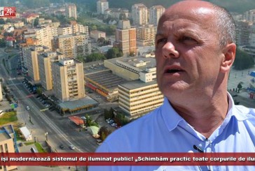 Reșița își modernizează sistemul de iluminat public! „Schimbăm practic toate corpurile de iluminat din oraș”