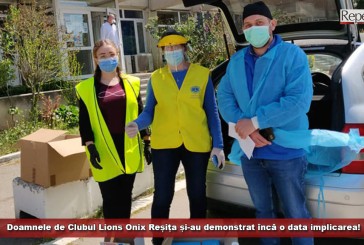 „Am dorit să punem umărul cum putem”! Doamnele de Clubul Lions Onix Reșița și-au demonstrat încă o dată implicarea!
