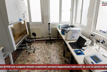 Linia de PCR este completă! Ultimele componente necesare diagnosticării SARS-CoV2 au sosit la spitalul din Reșița!