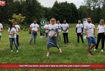 Tinerii PER Caraș-Severin: „Acolo unde se adună mai multe forțe, poate să apară o schimbare!”